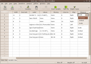 Setting type of variable.