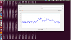 Zajem podatkov z aplikacijo Airprobe RTL-SDR.