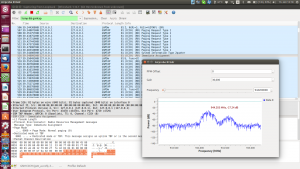 Airprobe RTL-SDR sodeluje z Wiresharkom.