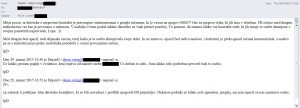 Ornig je januarja 2015 ugotovil, da lahko z vdorom v Facebook profil pridobi tudi telefonski imenik osebe in tega posreduje policiji.