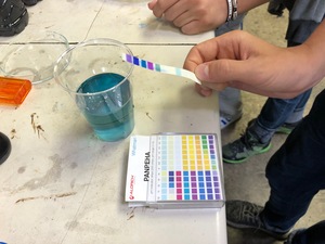 Merjenje pH z lističi