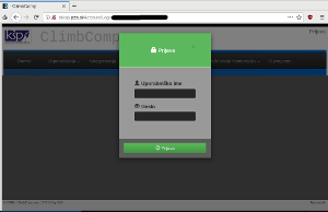 Spletna stran je zahtevala prijavo...